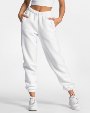 Teveo Iconic Oversized Jogger Weiß | OSEZNW-781