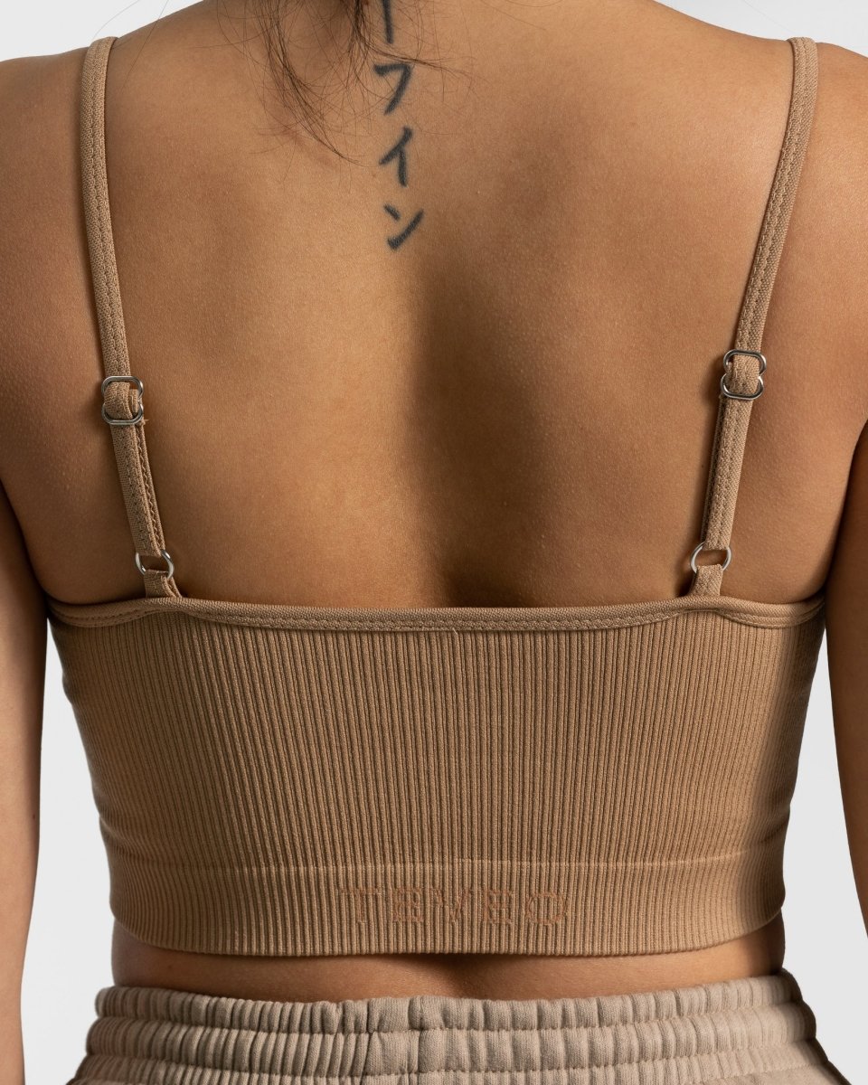 Teveo Sassy Top Beige | LKJSWR-123