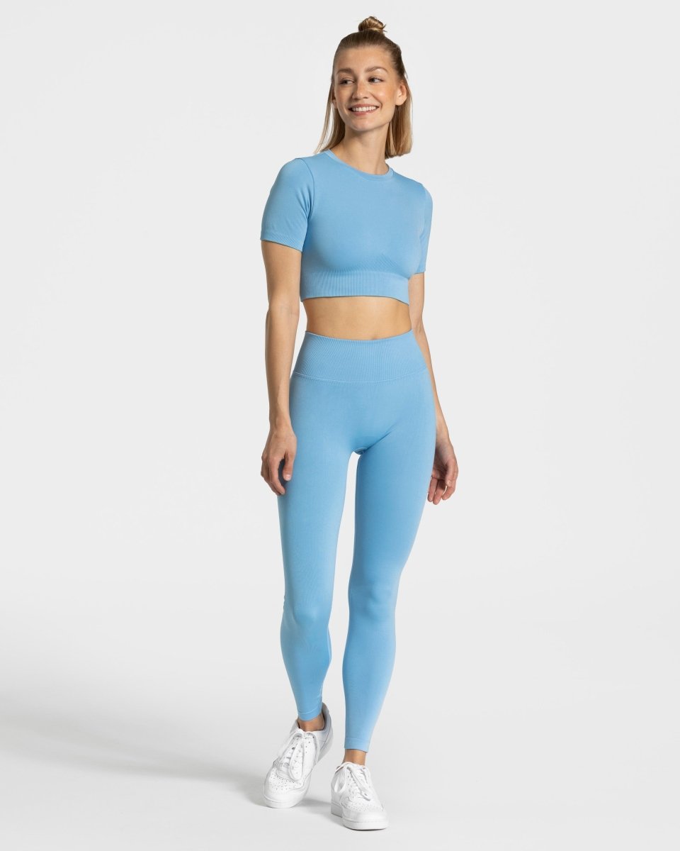 Teveo Sensation Crop Top Blau | KFJAPS-493