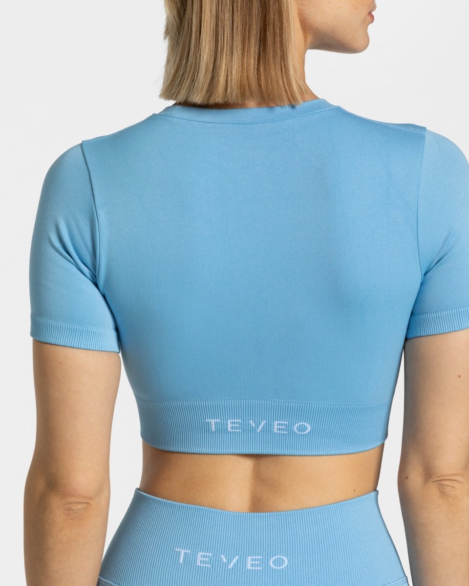 Teveo Sensation Crop Top Blau | KFJAPS-493