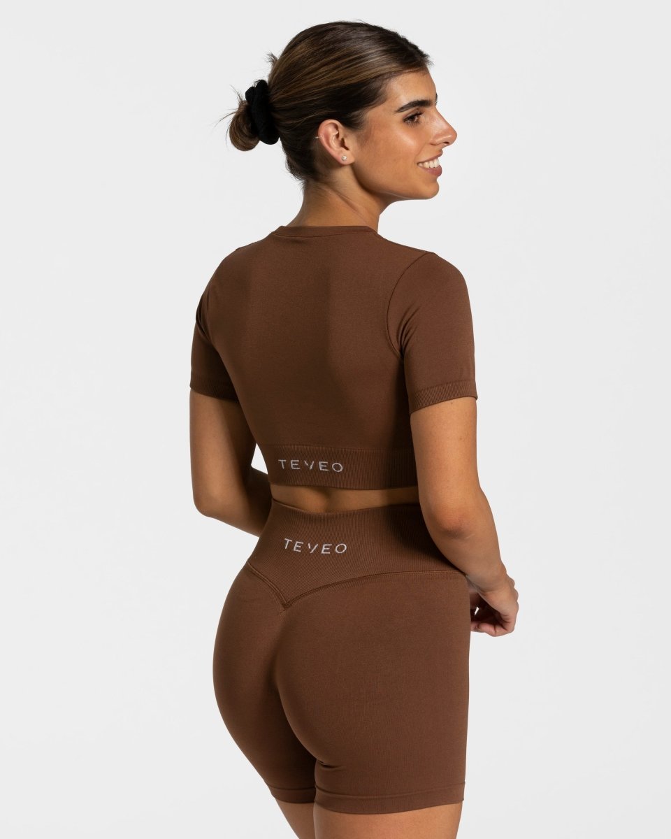 Teveo Sensation Crop Top Karamell | NCGMFK-041