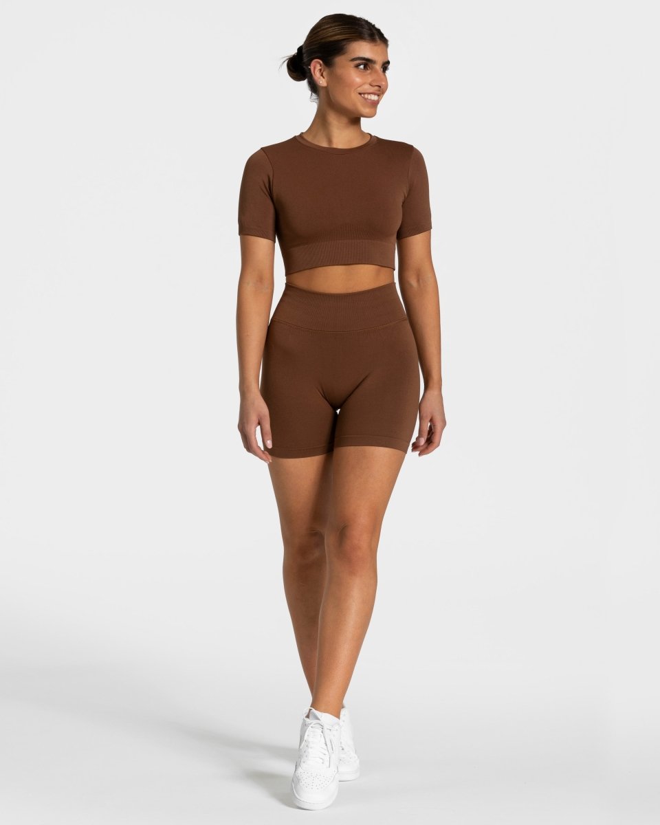 Teveo Sensation Crop Top Karamell | NCGMFK-041
