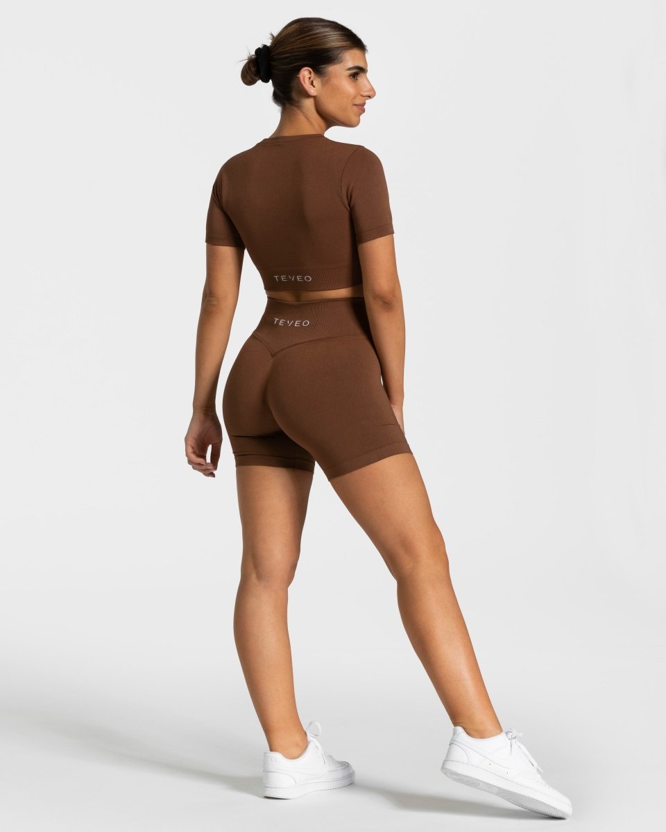 Teveo Sensation Crop Top Karamell | NCGMFK-041