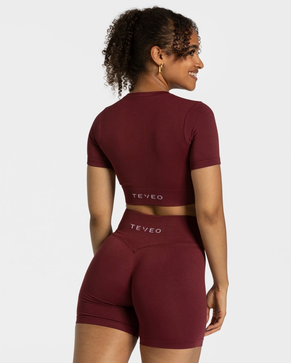 Teveo Sensation Crop Top Rot | AVHBJE-947