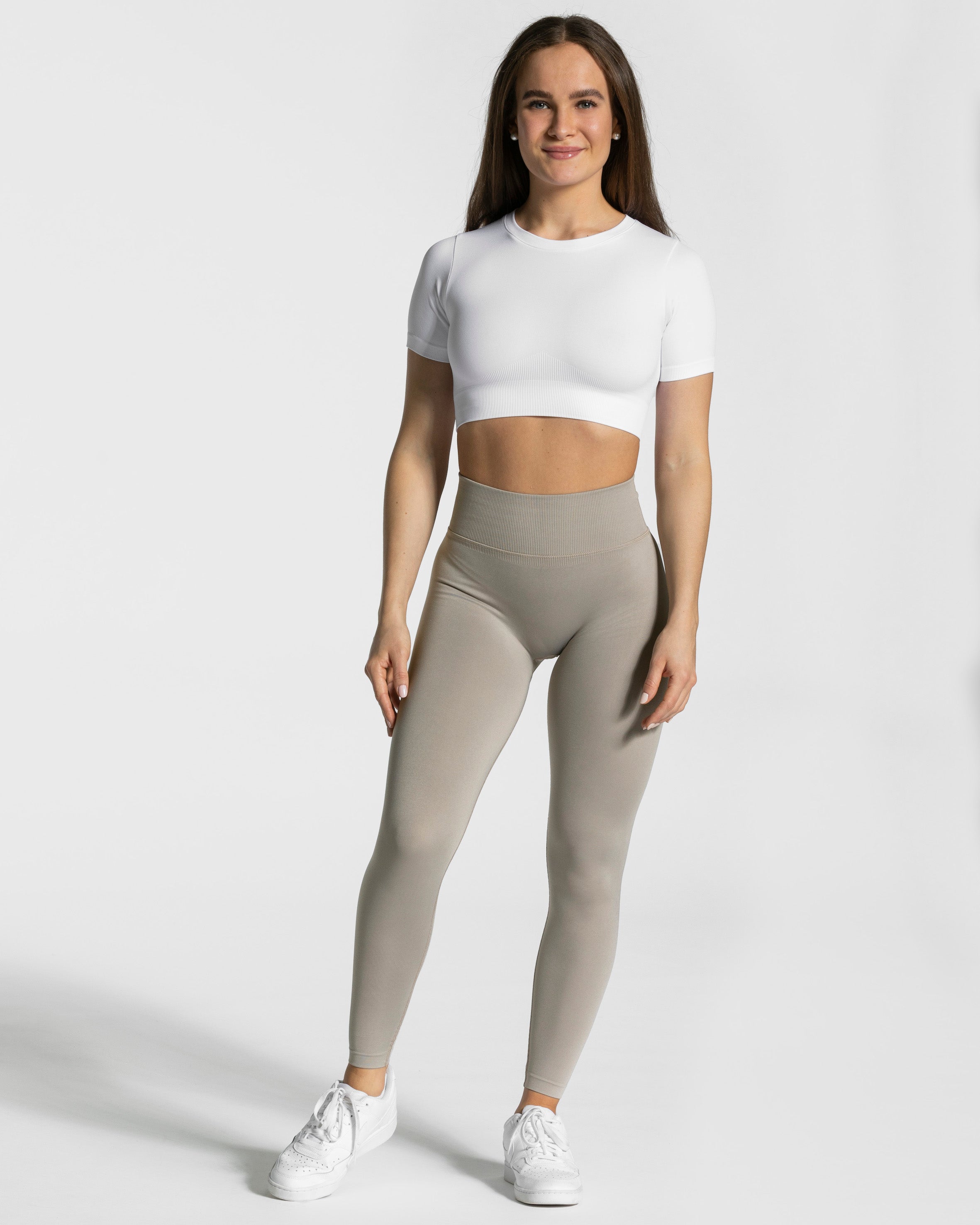 Teveo Sensation Crop Top Weiß | ZEBQNY-925